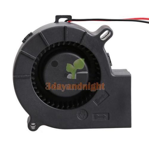 Brushless DC Cooling Blower Fan Sleeve-bearing 7525S 12V 0.18A 75x33mm NIGH