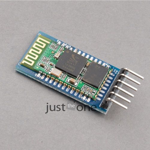 1x arduino hc-05 bluetooth transceiver host slave/master module wireless serial for sale