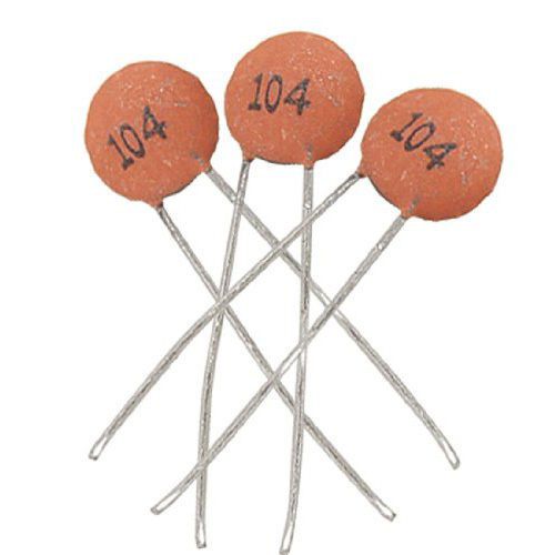 30 x 0.1uf 50v low voltage ceramic disc capacitors for sale