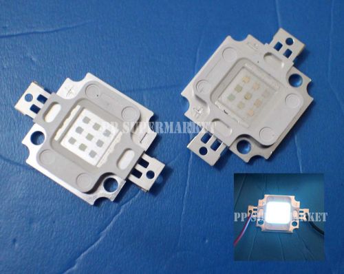 10pcs 10W Actinic Hybrid blue 440-445mm+ green 520-525nm high power led light