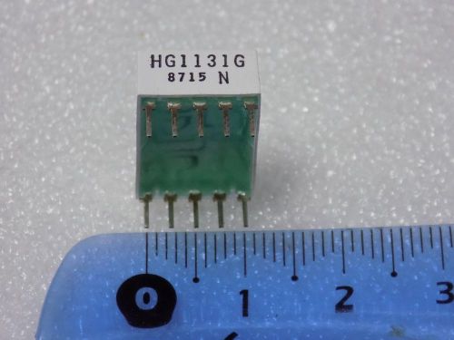 1x SIEMENS INFINEON HG1131-G 7 Segment LED Display 10 Pin NOS