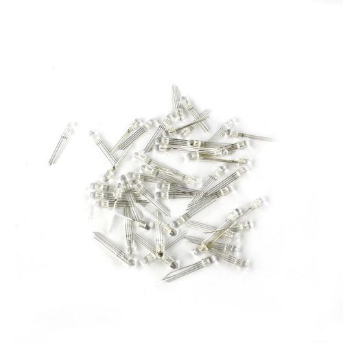 50Pcs LED RGB common cathode 4-PINS F5 5MM Super Bright Bulb Lamp L7