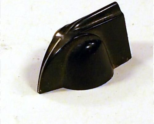 Bakelite Black Beak Style Knob For 0.25 Inch Shaft No Liner