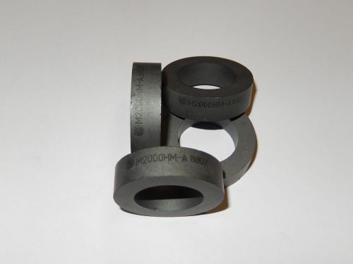 Large Toroid Ring Ferrite Cores 40x25x11mm.Lot of 4pcs.