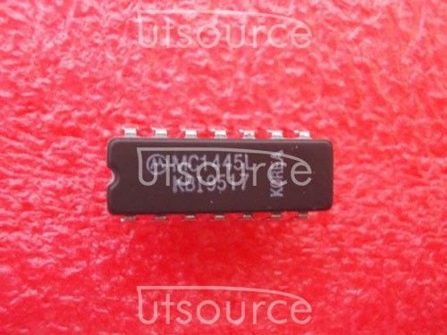 10PCS MC1445L Manu:MOTOROLA  Encapsulation:CDIP-14,