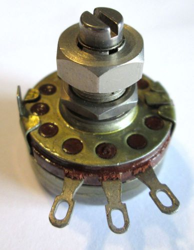 2.5K OHM 2 WATT POTENTIOMETER  1 PCS   TYPE AB OHMITE CLU-2521  REFURBISHED