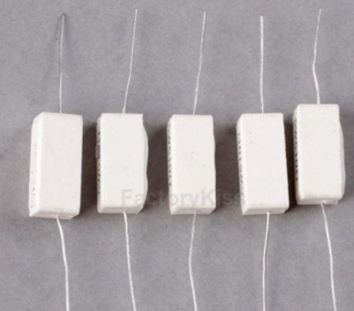 5w 3 r ohm ceramic cement resistor (5 pieces) ioz for sale