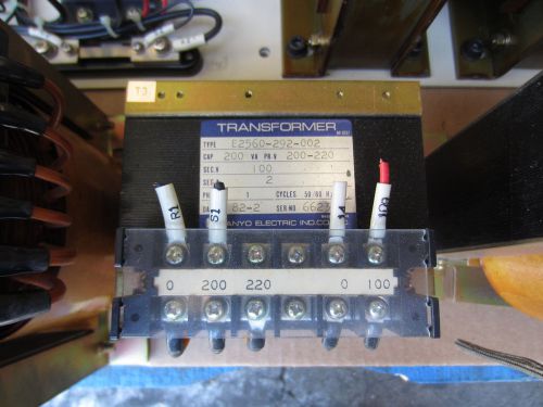 Sanyo electric e2560-292-002 transformer e2560292002 okuma ls-n cnc 200v 220v for sale