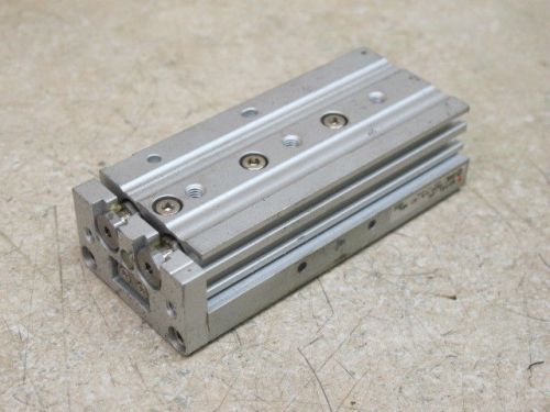 SMC, MXS8L-40, TWIN BORE AIR TABLE ACTUATOR 8 MM BORES X 40 MM STROKE