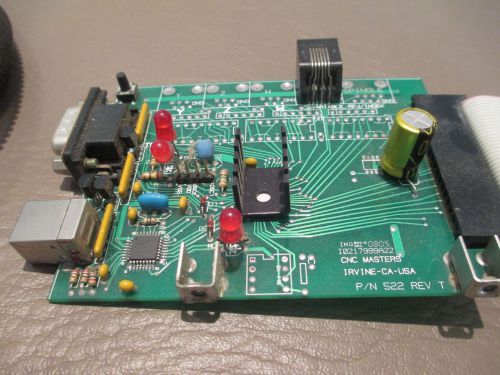 CNC Masters I02179999A22  Mirco Controller Mill Motor Control Step