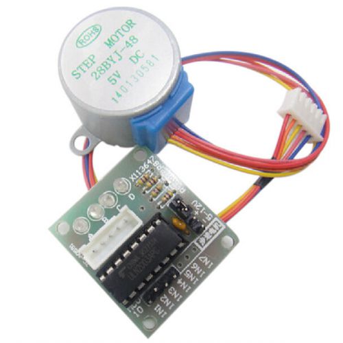 5V Stepper Motor 28BYJ-48 +Test Module Drive Board ULN2003 5 Line 4 Phase SR1G