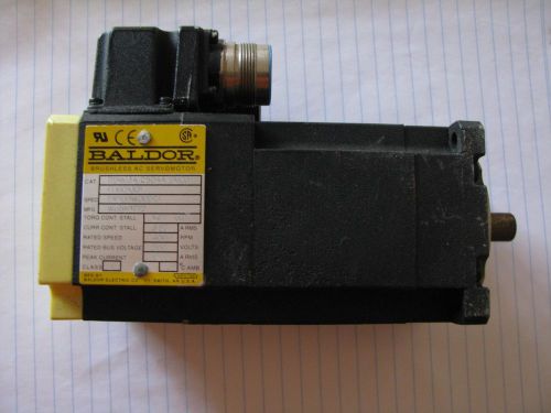 BALDOR BRUSHLESS SERVO MOTOR BSM63A-250AA,  BSM63A250AA