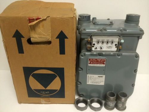 NIB AMERICAN METERING COMPANY GAS METER AL-425 425 C.F.H.@1/2&#034; DIFF 900C.F.H@2&#034;