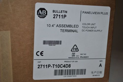 2711P-T10C4D8  ALLEN BRADLEY PANELVIEW PLUS MONITOR  2711P-T10C4D8  2014