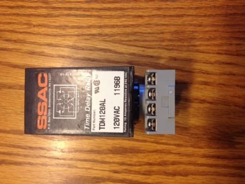 SSAC TDM120AL Time Delay Relay