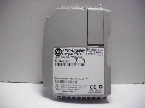 ALLEN-BRADLEY 1769-ECR RELAY COMPACT I/O RIGHT END CAP TERMINATOR