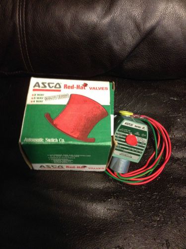 Brand New Asco Red Hat Valve