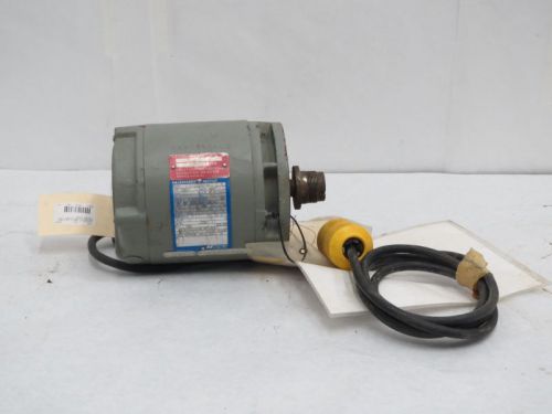 Louis allis 4455il-f ac 0.25hp 230/295v-ac 3500/4545rpm electric motor b250137 for sale