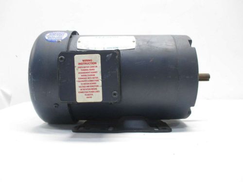 LEESON C6T17FB13A 1HP 208-230/460V-AC 1140RPM G56H 3PH AC ELECTRIC MOTOR D410682