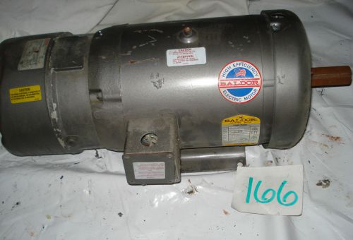 Baldor brakemotor BM3710T, 7.5hp, 1725rpm, 213T, 230/460, TEFC, 3ph, 37A21W452-D