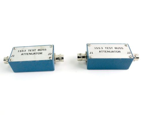 Lot of (2) 1553 Test Buss Noise Attenuators