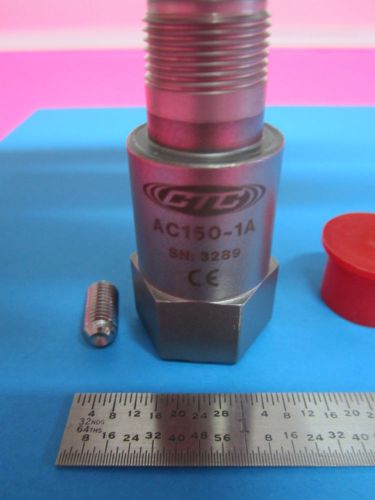 CTC AC150-1A PIEZOELECTRIC ACCELEROMETER 100 mV/g VIBRATION TESTING