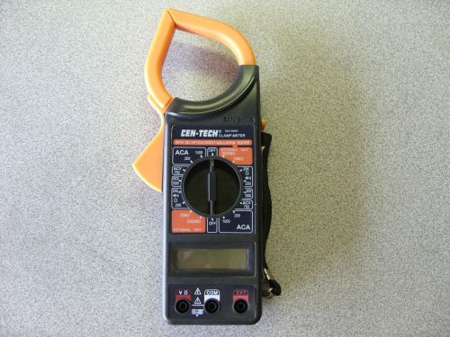 Cen-tech digital clamp-on multimeter 5 function testing #66897 for sale