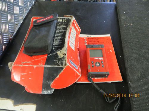 Hilti PD-30 Laser Range Meter FREE SHIPPING