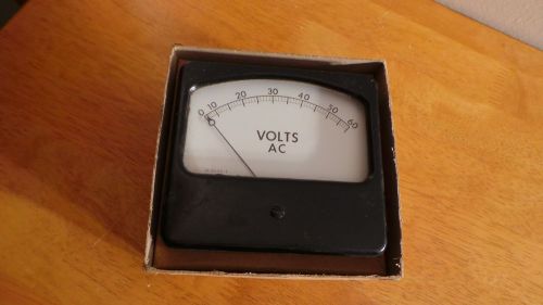 SIMPSON 60VDC ANALOG PANEL METER M-8456-1