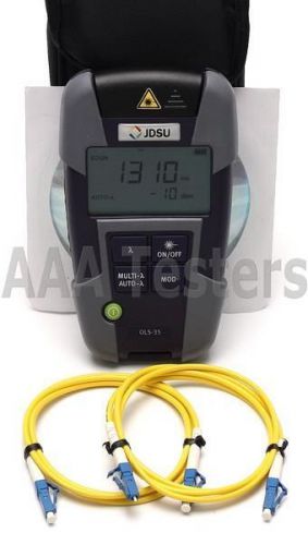 JDSU OLS-35 Smartpocket SM Fiber Optic Laser Light Source OLS 35