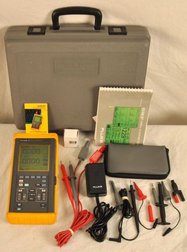 Fluke 93 50mhz Scopemeter Kit -- No Reserve &amp; Free Shipping