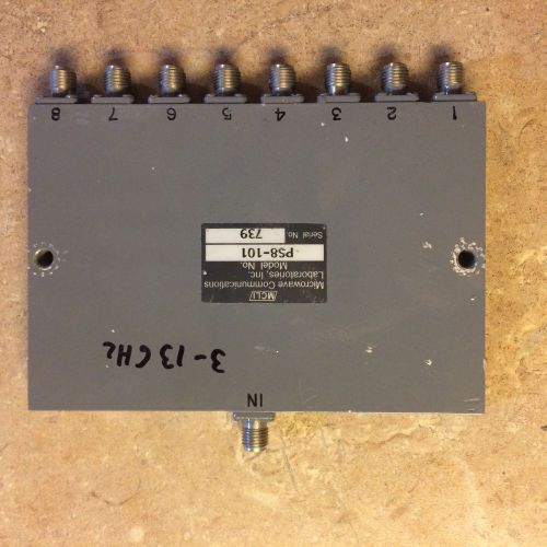 3-13GHz 8-way Power Divider