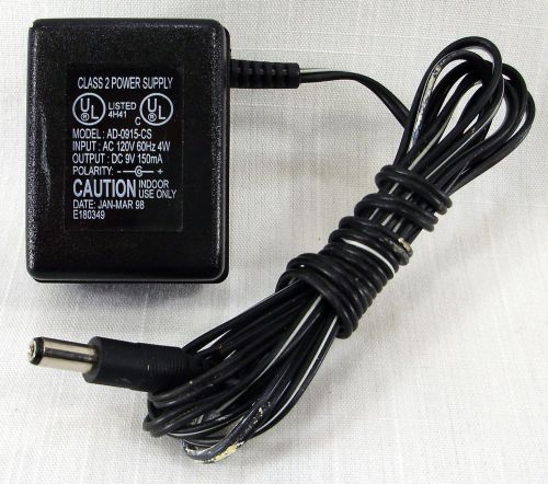 AC Adapter AD-0915-CS 9vdc 150ma .15a