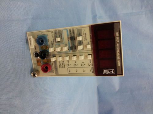 Tektronix DM502A Autoranging Digital Multimeter