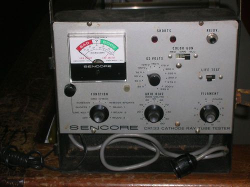 SENCORE CR133 CATHODE RAY TUBE TESTER