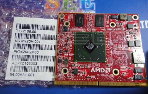 Ati mobility radeon hd 4500 4570 vg.m920h 512m m92 video card 216-0728014 for sale