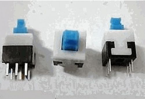 50PCS 8MM*8MM Self-locking SWITCH PUSH BUTTON # e