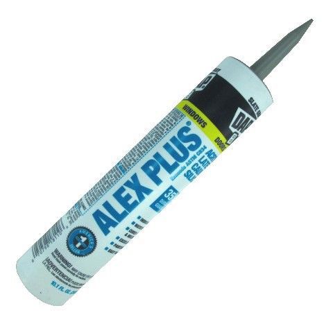 10.1 oz. Cartridge Slate Gray Acrylic Latex Caulk Plus Silicone