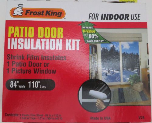 Frost King Shrink Film Insulation Kit - Patio Door Or Picture Window 84&#034; x 110&#034;
