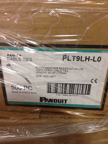 Black Panduit 14 1/2 In Long - Plt9Lh-L - Cable Ties