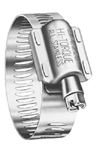 Breeze 2 Pack, 4&#034; - 6-1/8&#034;, Hi-Torque, Super Heavy-Duty Stainless Steel Clamp