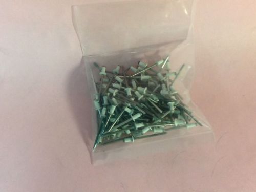 White pop Rivets 1/8x1/4&#034; Qty 100