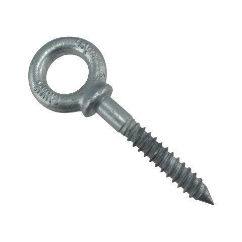 5/8&#034; X 4&#034; Galvanized Screw Eye Bolt