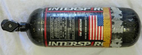 Interspiro Carbon Fiber Scba Air Tank 45 min DOT-E-11194-4500 Psi Firefighting