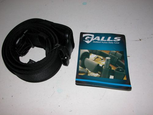 GALLS MOLDED NYLON SAM BROWNE DUTY BELT Size 46-50&#034;  NP238 BLK XL