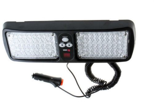 FEDERAL DASH VISOR SIGNAL LED LIGHT GALLS WARNING FIRE EMS SHO ME FIREFIGHTER