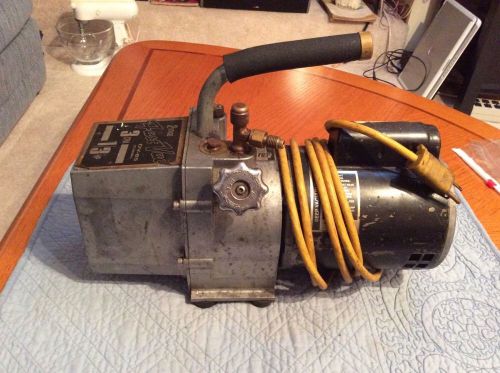 Jb industries dv-85 fast vac 2-stage vacuum pump 3cfm 1/3hp for sale