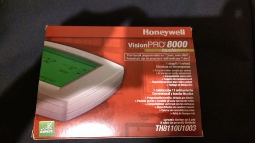 Honeywell th8110u1003 vision pro 8000 thermostat, 1h/1c for sale