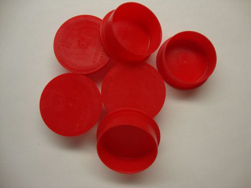 CAPLUGS EC-20 LOT OF 26 1-1/4&#039;&#039; RED NEW