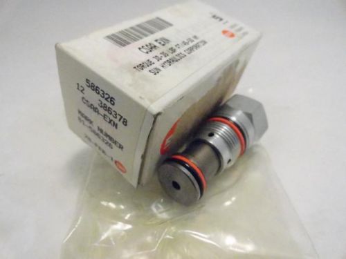 148572 New In Box, Sun Hydraulics CSAA-EXN Single Ball Shuttle Valve